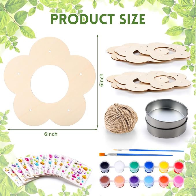 CroBlissful 24 Pack Bird Feeder Craft Kits - Image 2