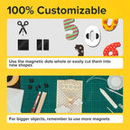 Hyper-Sticky Magnets with Adhesive Backing - Image 3