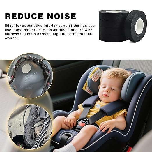 Wire Harness Tape, High Temp Self-Adhesive Felt Cloth Electric Tape - Image 5
