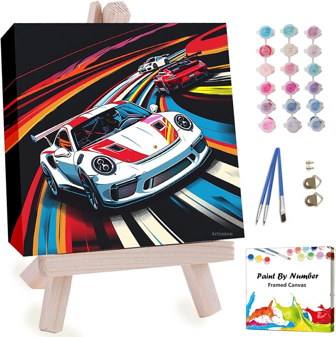 Artunion Framed Paint by Numbers Kit by ArtunionDriect