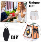 Yoption 50pcs Blank Motel Keychain Bulk - Image 6