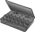 Gbivbe Large 24 Grids Plastic Organizer Box Adjustable Dividers, Art DIY Crafts by Gbivbe