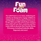 Skillmatics Fun with Foam 3D Sticker Art – Disney Princess, Mess-Free Fun | - Image 7