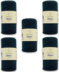 5 Skeins of Sensy Premium 4mm by SSENSY