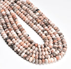 ICAI Beads Natural 5x8mm Rondelle Beads, Abacus Disk Stone Spacer Beads – Loose - Image 3