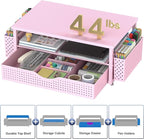 Spacrea Desk Organizer and Accessories, Computer Monitor Stand Riser - Image 4