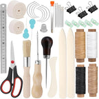 41 Pcs Book Binding Kits 3 Pcs Bone Folder Paper Creaser Paper Folding Tool - Image 9