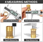 Digital Caliper Measuring Tool, 6 Inch Caliper Tool - Image 4