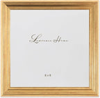 Lawrence Frames 8x8 Sutter Burnished Gold Picture Frame by LawrenceFrames