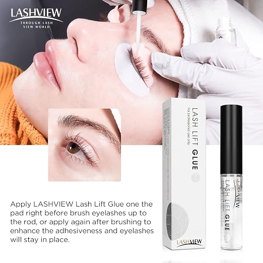 LASHVIEW Lash Lift Glue, Eyelash Perm Glue, Lash Lift Adhesive, Eyelash Lift - Image 7
