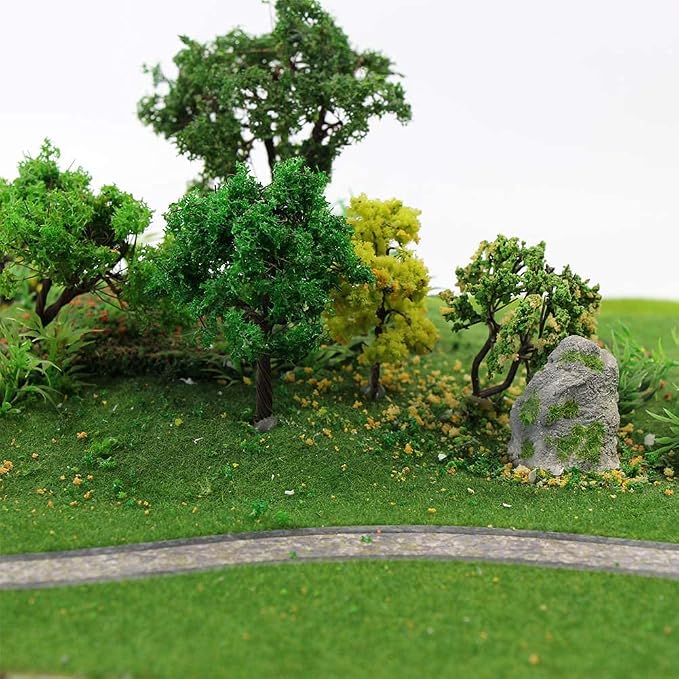 CP135 Artificial Model Grass Mat Trains Yellow Green Late Autumn 40 x 100cm or - Image 8