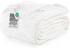 Utopia Bedding 100% Cotton Waffle Weave Blanket Big Size by UTOPIABEDDING