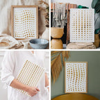 MAYJOYDIY 4Pcs Star Gradient Stencil - Image 6