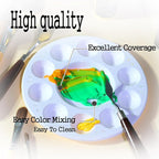 Artkey Acrylic Paint Set, 16 Colors 2 oz/59 ml Acrylic Paint Kit - Image 4