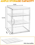 MEI NIAN Pastry Display Case, Bread Box - Image 4