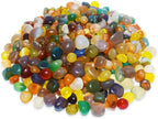 1Lb Pebbles for Indoor Plants, 1/3" Plant Rocks for Pots Indoor, Small by KUKUBAGS