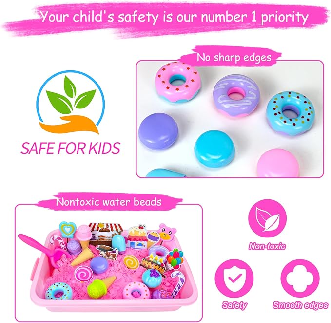 Sensory Bin, Ice Cream Sand Box Set - Image 4