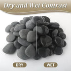 Quibbay 5 lbs Natural Mexican Beach Pebbles, 1-2 Inch Large River Rocks - Image 3