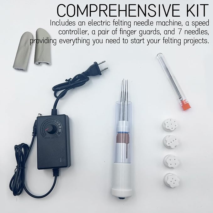 Dexprosy Electric Felting Needle Machine Kit - Image 5