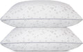 HIMOON Shredded Memory Foam Pillows, Medium Firm Standard Size Pillows 2 Pack by HIMOON
