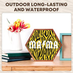 Tintnut Leopard Permanent Vinyl Tiger Pattern Adhesive Vinyl 8 Pcs 12x10 | - Image 5