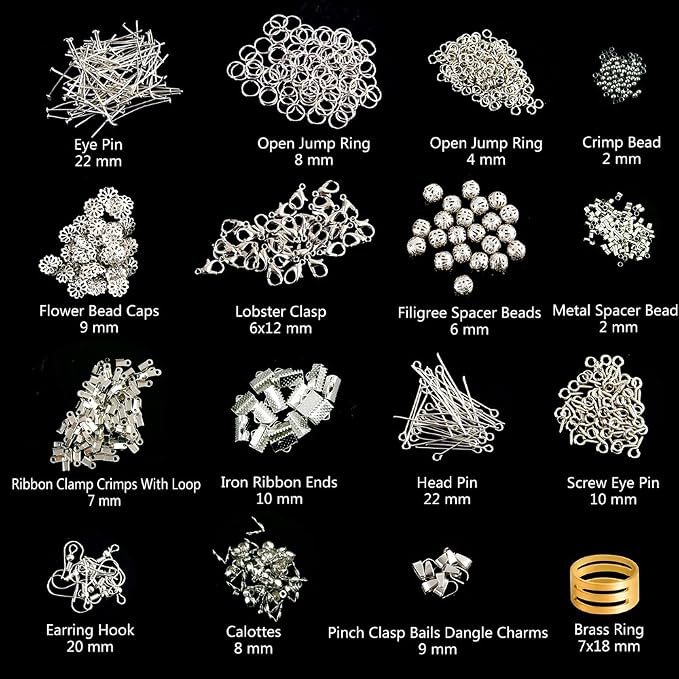 Kuuqa Jewelry Making Kit Jewelry Findings Starter Kit Jewelry Beading Making - Image 3
