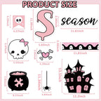 Halloween Ghost & Pumpkin Paper Cutouts - Image 3