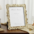 Cuspin 8x10 Picture Frame Vintage Gold Frames, Elegant Photo Frame - Image 4