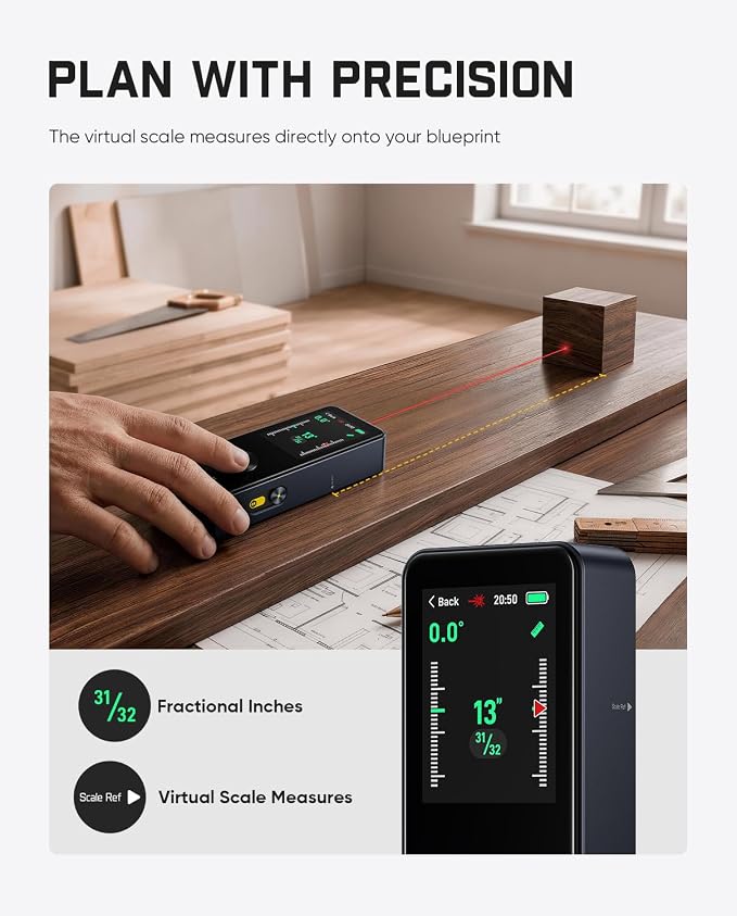 Fanttik Neo A11 Pro Laser Measure, Bubble Level - Image 5