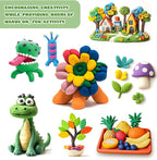 Air Dry Clay 80 Packs Foam Clay Air Dry Foam Clay - Image 5