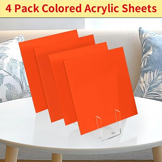 1/8 Thick 8 x 8 inch Acrylic Sheets - Image 5
