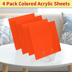 1/8 Thick 8 x 8 inch Acrylic Sheets - Image 5