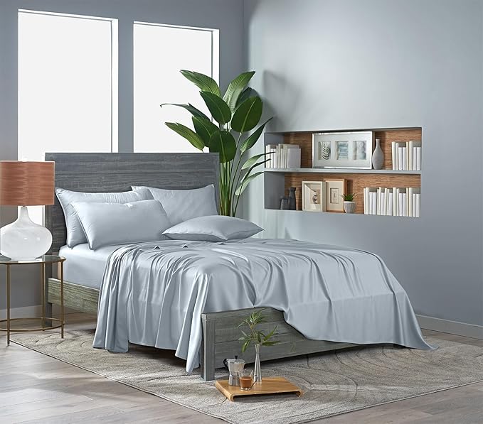 Pure Bamboo California King Sheets, Genuine 100% Organic Viscose Derived from - Image 3