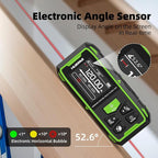 Huepar Professional 656ft/200M Dual Laser Distance Measuring Tool, 5 Years - Image 7