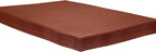 Brown EVA Foam Sheets, 9 x 12 Inch, 2mm Thick Handicraft Foam Paper by Unknown