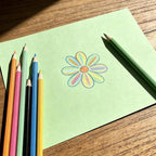 100 Sheets Large Green Craft Paper - Image 5