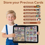 Baseball Card Binder 9 Pocket, 1080 Pockets Trading Card Binder - Image 2