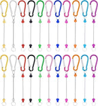 22 PCS Beadable Keychains Bars Bulk 11 Colors DIY Beaded Keychain Making Kit by PIPITREE
