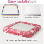 JQSH Gripper Strip Frame, Rug Hooking Frame, Punch Needle Frame, Cross Stitch - Image 5