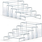 Acrylic Risers 10 Pack Display Risers Clear Stand by Unknown