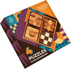 BSIRI 4 in 1 Wooden Brain Teaser Puzzles - Image 9
