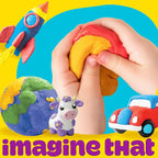 Play-Doh Air Dry Clay Bundle, 4 Squishy Air-Dry Clays in 4 Colors, Arts and - Image 6
