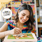 Doodlream Cute Corgi Dog DIY Punch Needle Embroidery Kit - Image 3