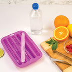 HIC Kitchen Water Bottle Ice Tray, Makes 10 Ice Sticks | Food-Grade Silicone - Image 4