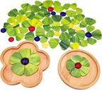 Esweny 12 Flower Stained Glass Mosaic Tiles - Image 7