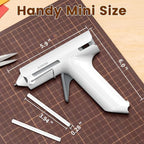 Cordless Hot Glue Gun and 20 Sticks Set, Fast Preheating, Mini Size | 2200mAh - Image 4
