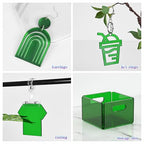 5 Pack Acrylic Sheet Green Transparent Colored Translucent Sheets Easy to Cut - Image 2