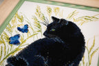 RIOLIS - Black Cat 2001, Kitten Lovers Cross Stitch Kit 9½ x11¾, Cross Stitch - Image 2
