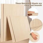 Adrattnay Basswood Sheets 3mm - Image 4