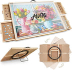 ALL4JIG 1000 Pieces 2-in-1 Tilting & Rotating Puzzle Board, 30.16" x by ALL4JIG